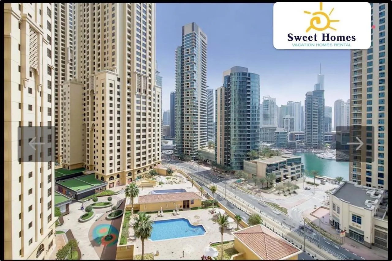 Charming Spacious Studio Apartment In The Heart Of Jbr By Sweet Homes Dubai Holiday home